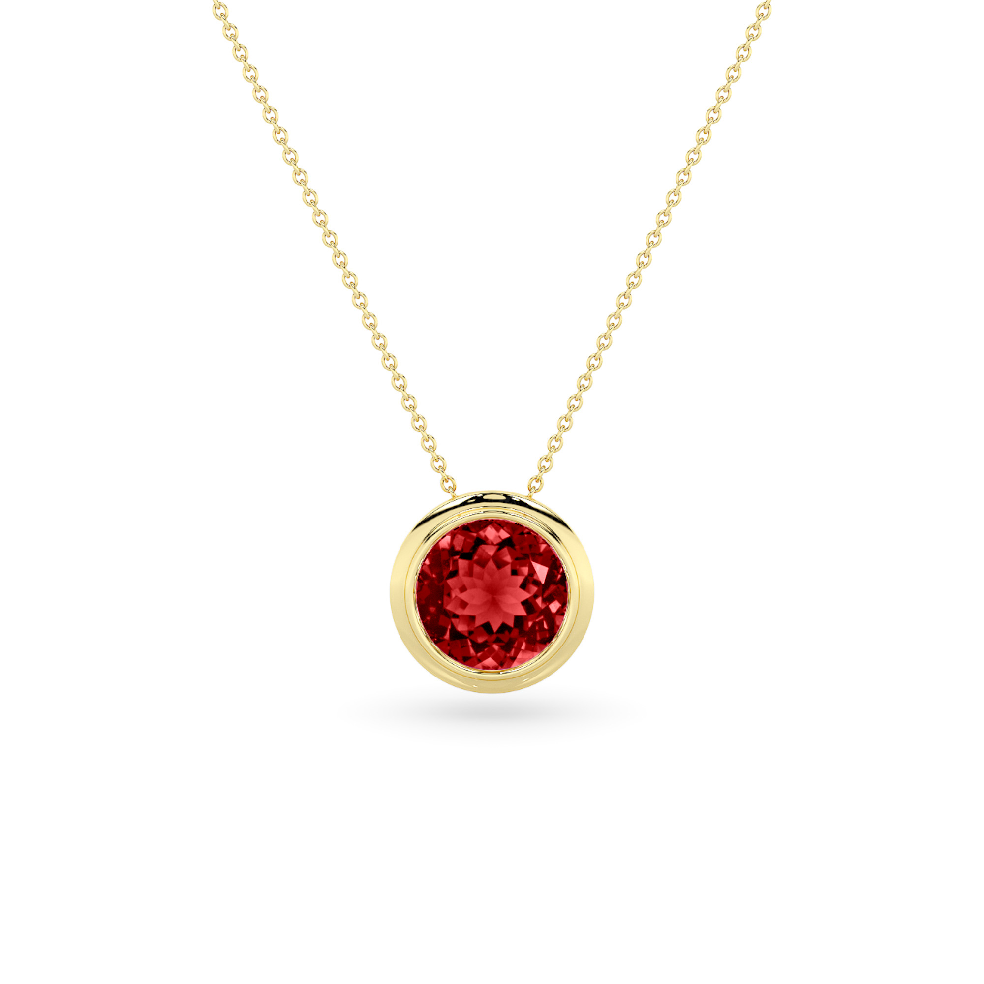 SEMI PRECIOUS WHISPER GARNET NECKLACE COLLECTION